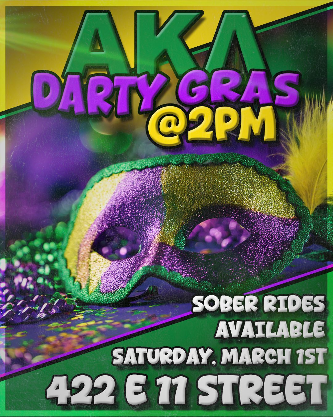 AKL Spring 2026 Formal Rush flier