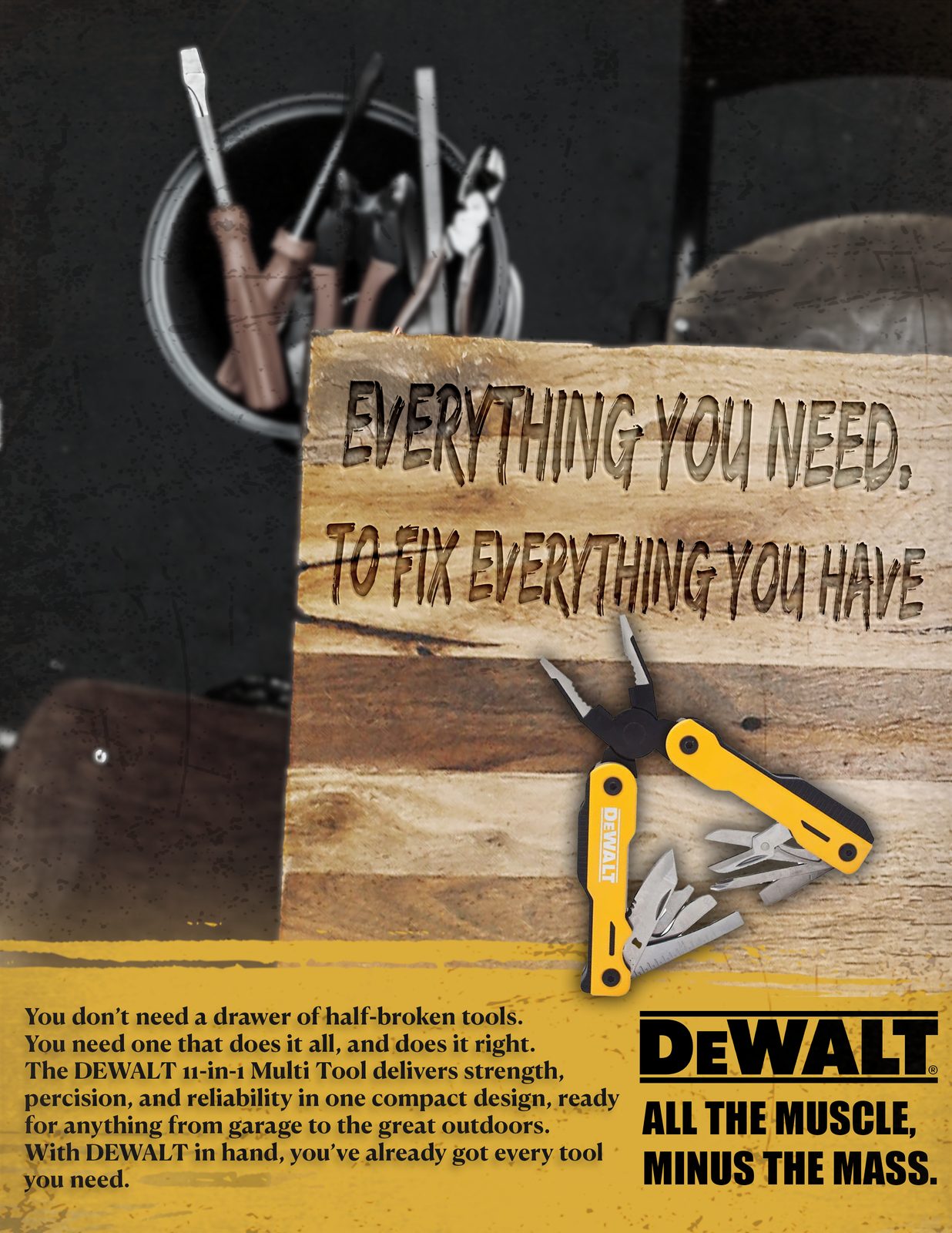 DeWalt multi-tool ad