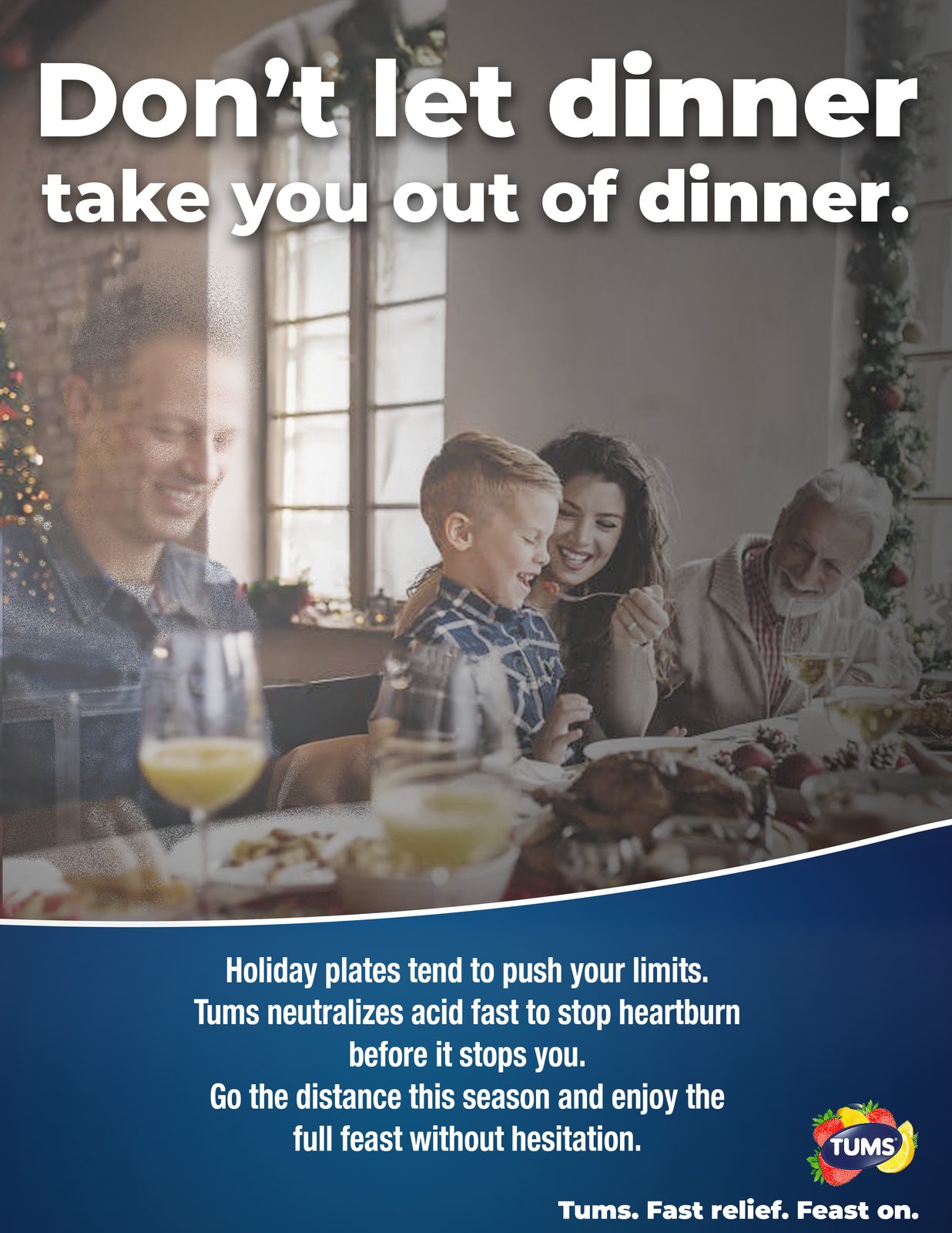 Tums holiday ad